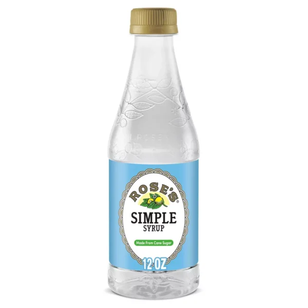 Rose's Simple Syrup 6 pack/12 oz bottles