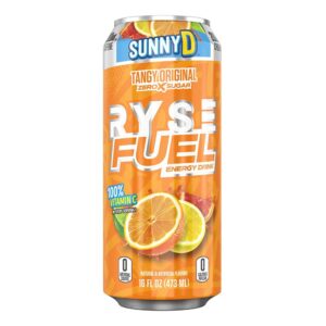 Ryse Sunny D Fuel Energy Drink 12 pack/16 oz cans