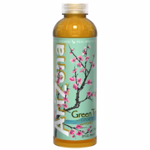 AriZona Green Tea pack/ 20 oz plastic bottles