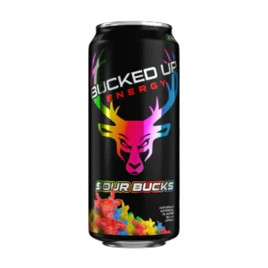 Bucked Up Sour Buck Energy Drink 12 pack/16 oz cans