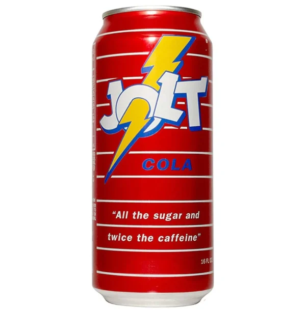 Jolt Cola Energy Drink 12pack 16 oz cans