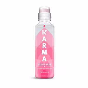 Karma Strawberry Lemonade Probiotic Water 12 pack/18 oz plastic bottles