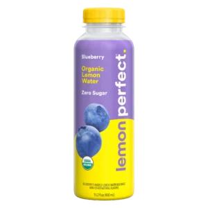 Lemon Perfect Blueberry Organic Lemon Water 12 pack/15.02 oz plastic bottles