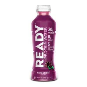 Ready Black Cherry Protein Water 3 pack/16.9 oz plastic bottles