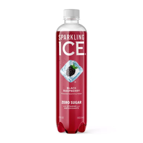 Sparkling Ice Black Raspberry Sparkling Water 12 pack/17 oz plastic bottles