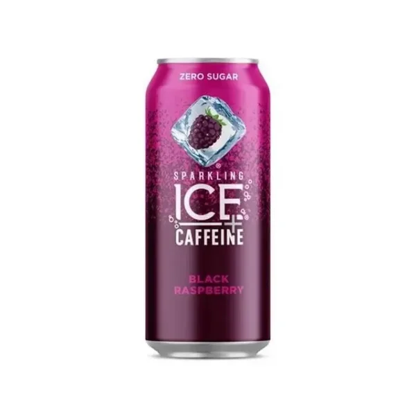 Sparkling Ice Caffeine Black Raspberry Sparkling Water 12 pack/16 oz cans