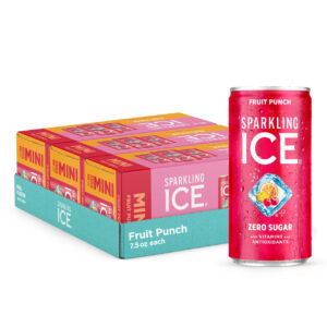 Sparkling Ice Fruit Punch Sparkling Water 30 pack/7.5 oz cans