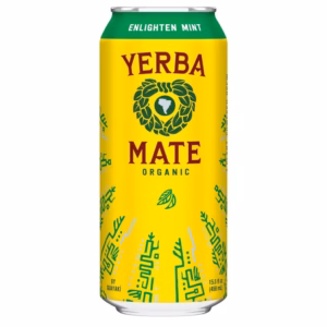 Guayaki Organic Yerba Mate Enlighten Mint 12 pack/15.5 oz cans