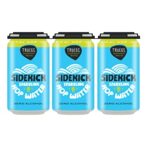 Troegs Sidekick Sparkling Hop Water Non Alcoholic 24 pack/12 oz cans
