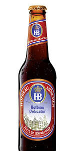 HOFBRÄU DELICATOR Dopplebock 6 pack/11.2 oz bottles