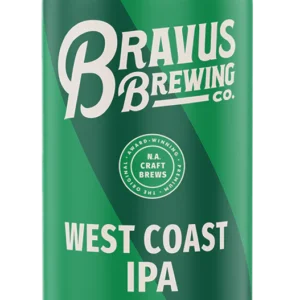 Bravus Non Alcoholic West Coast IPA 24 pack/12 oz cans