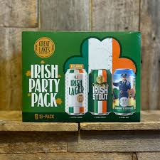 Great Lakes Irish Party Pack 12 pack/12 oz cans