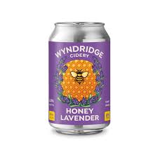 Wyndridge Honey Lavender Hard Cider 6 pack/12 oz cans