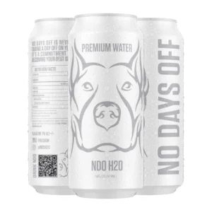 NO DAYS OFF Premium Water 12 pack/16 oz cans