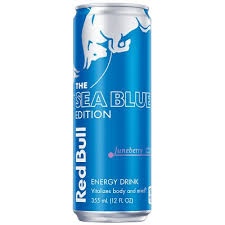 Red Bull The Sea Blue Edition Juneberry 12 pack/8.4 oz cans