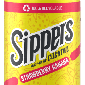 99 Sippers Strawberry Banana 12 pack/16 oz Aluminum Bottles