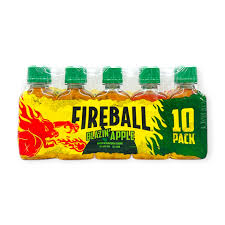 Fireball Blazin Apple 10 pack/50 ml shots