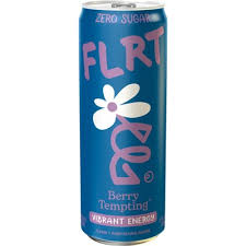 FLRT Berry Tempting Zero Sugar Energy 12 pack/12 oz cans