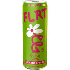 FLRT Guava Lava Zero Sugar Energy 12 pack/12 oz cans