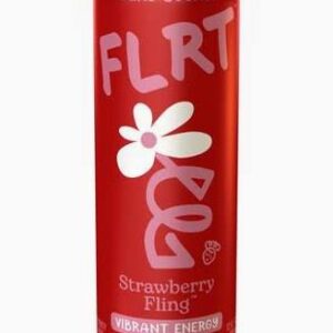 FLRT Strawberry Fling Zero Sugar Energy 12 pack/12 oz cans