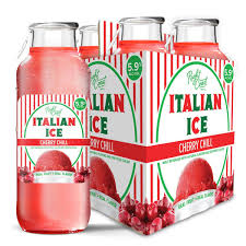 Right Coast Italian Ice Cherry Chill 24 pack/ 12 oz bottles