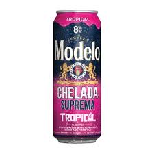 MODELO CHELADA SUPREMA TROPICAL 12 pack/24 oz cans
