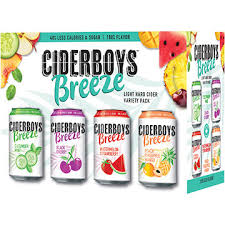 Ciderboys Breeze Variety 12 pack/12 oz cans