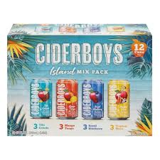 Ciderboys Island Mix Pack 12 pack/12 oz cans