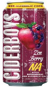Ciderboys Zen Berry Non Alcoholic Cider 24 pack/12 oz cans