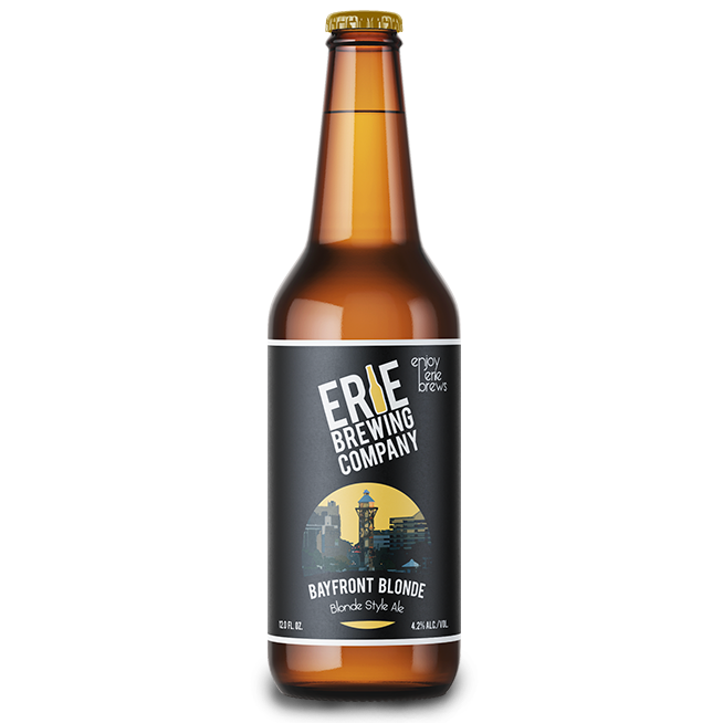 Erie Bayfront Blonde 6 pack/12 oz bottles