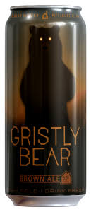 Grist House Gristly Bear Brown Ale 24 pack/16 oz cans