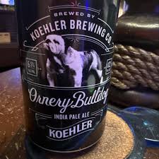 Koehler Ornery Bulldog IPA 24 pack/12 oz cans
