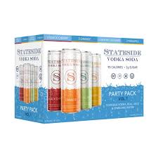 Stateside Vodka Soda Variety Pack 12 pack/12 oz cans