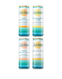 Surfside Green Tea + Vodka 12 pack/12 oz cans