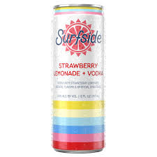 Surfside Strawberry Lemonade + Vodka 24 pack/12 oz cans