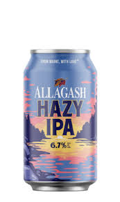 Allagash Hazy IPA 24 pack/12 oz cans