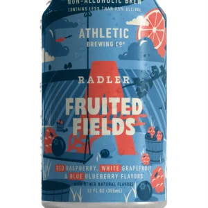 Athletic Fruited Fields Non Alcoholic Radler 24 pack/12 oz cans
